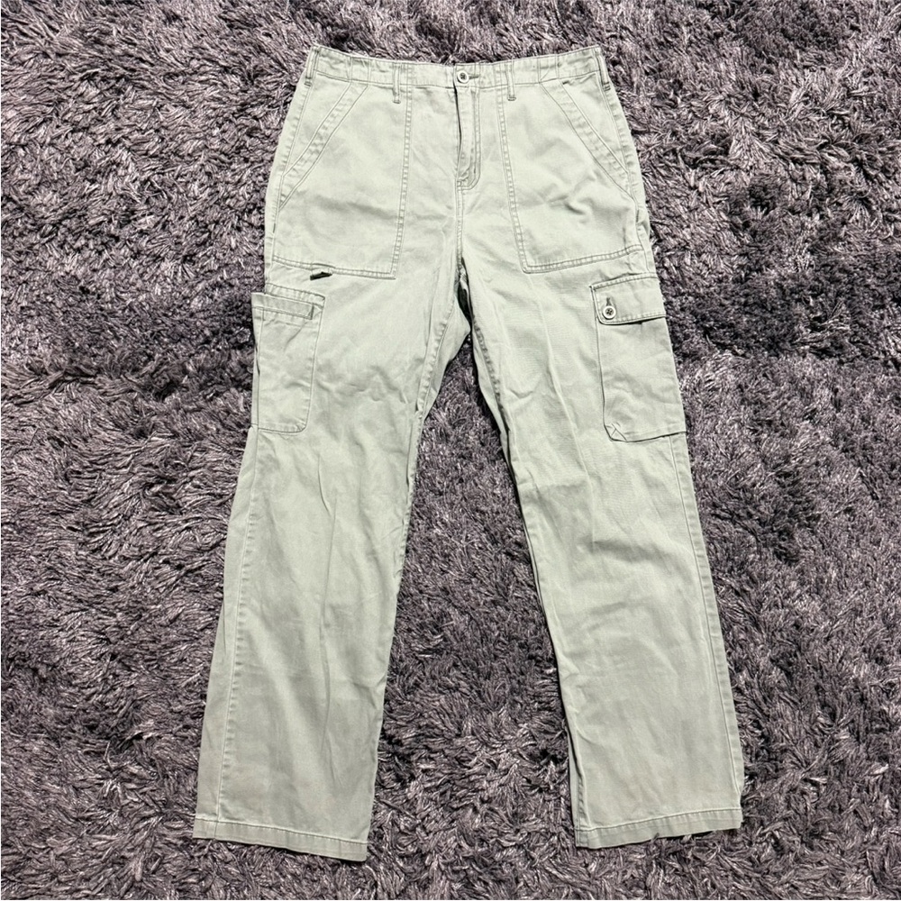 pistola Olive Green Utility Cargo Pants - Picture 12 of 12